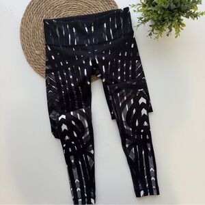 Lululemon Wunder Under Pant III Brush Stream Silver Spoon Black‎ 4